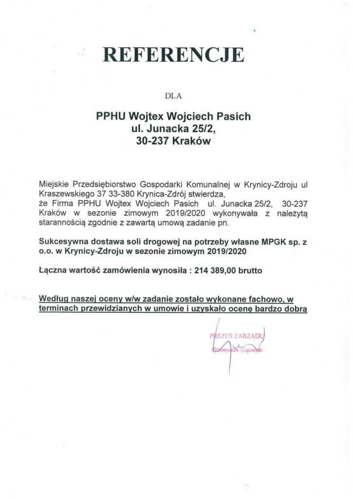 REFERNECJE KRYNICA MPGK 02 06 2020